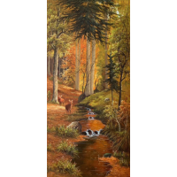 Fawn in the forest...