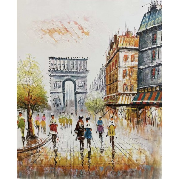 Paris street scene