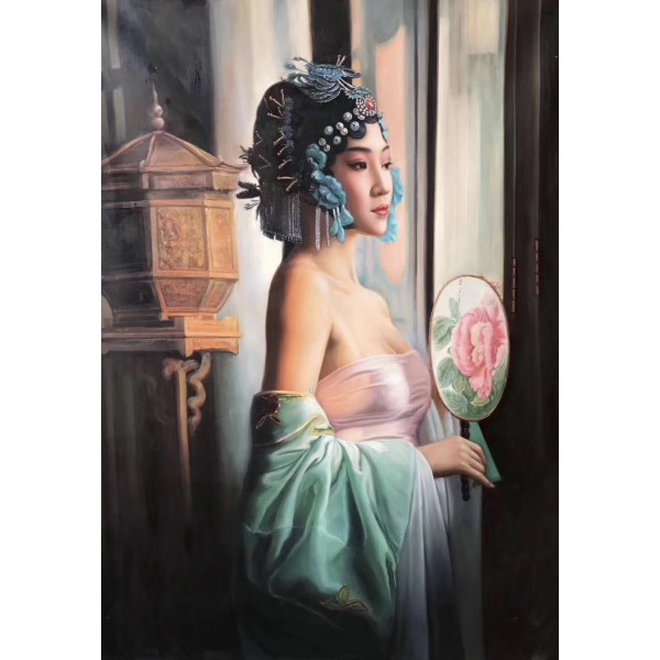 Classical oriental woman
