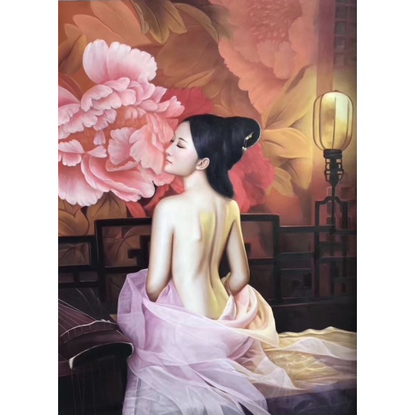 Classical oriental woman