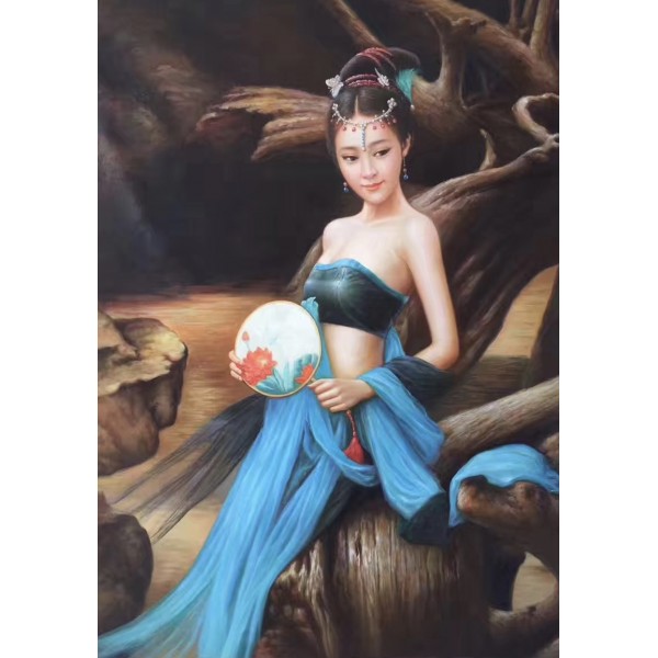 Classical oriental woman
