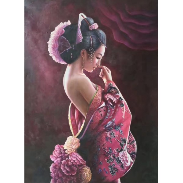 Classical oriental woman