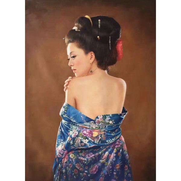 Classical oriental woman