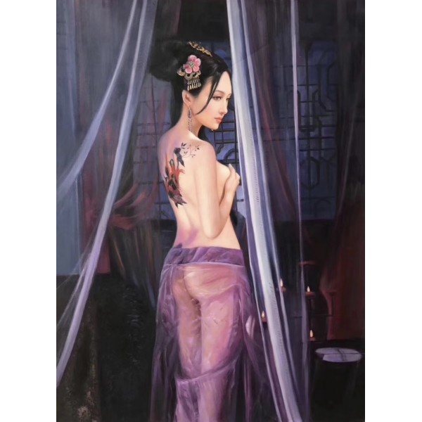 Classical oriental woman