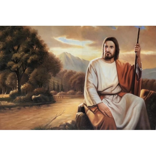 Jesus Shepherd Illustration