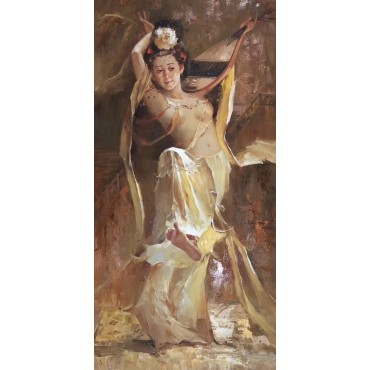 Creative woman paint...