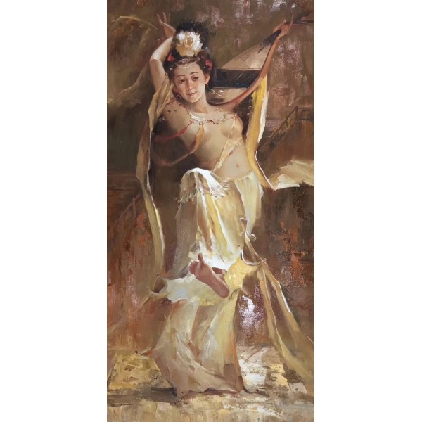 Creative woman paintings