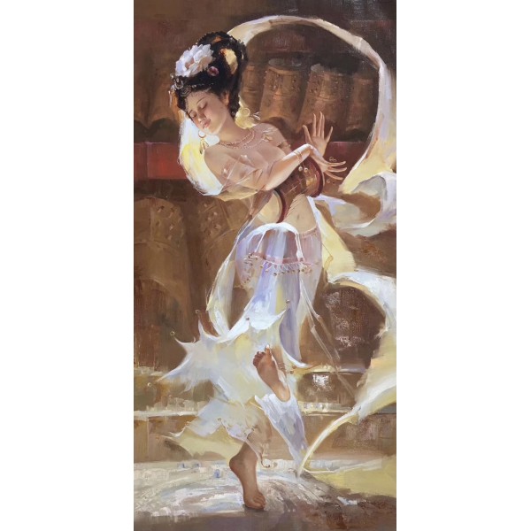 Creative woman paintings