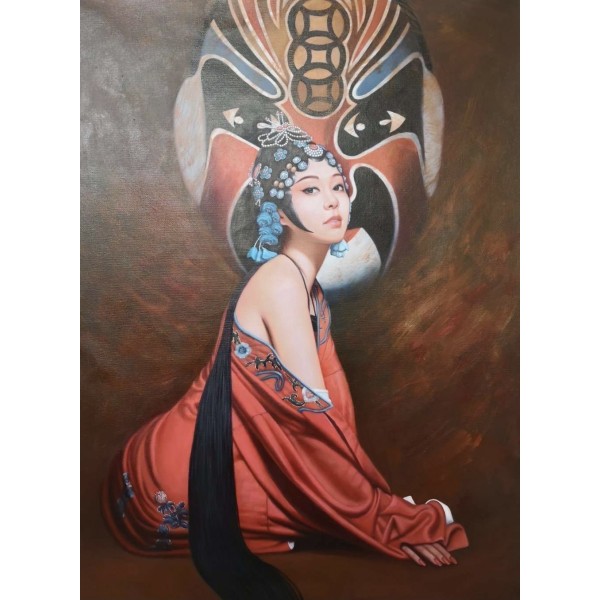 Chinese opera woman