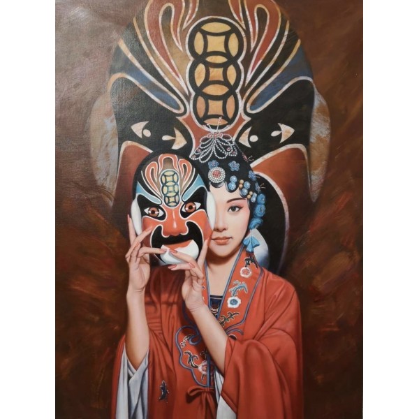 Chinese opera woman